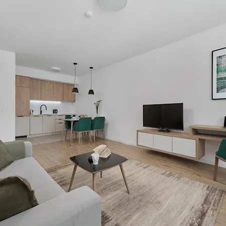 Stylish Na Grobli With Balcony By Renters Appartement Wrocław